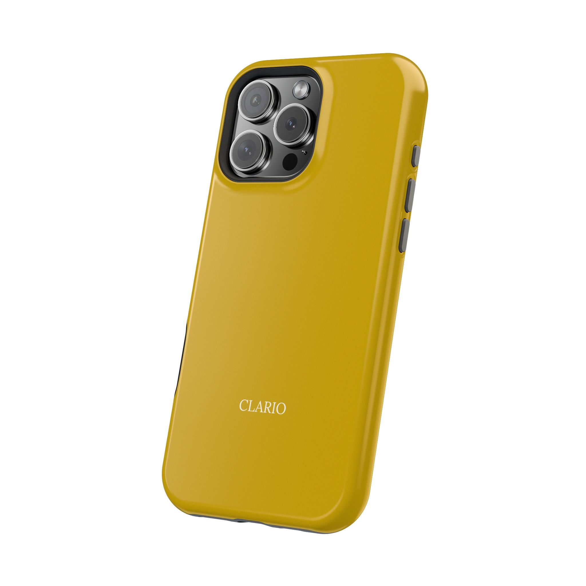 The Classic Clario Phone Case | Mustard