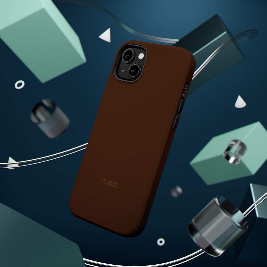 The Classic Clario Phone Case | Chocolate