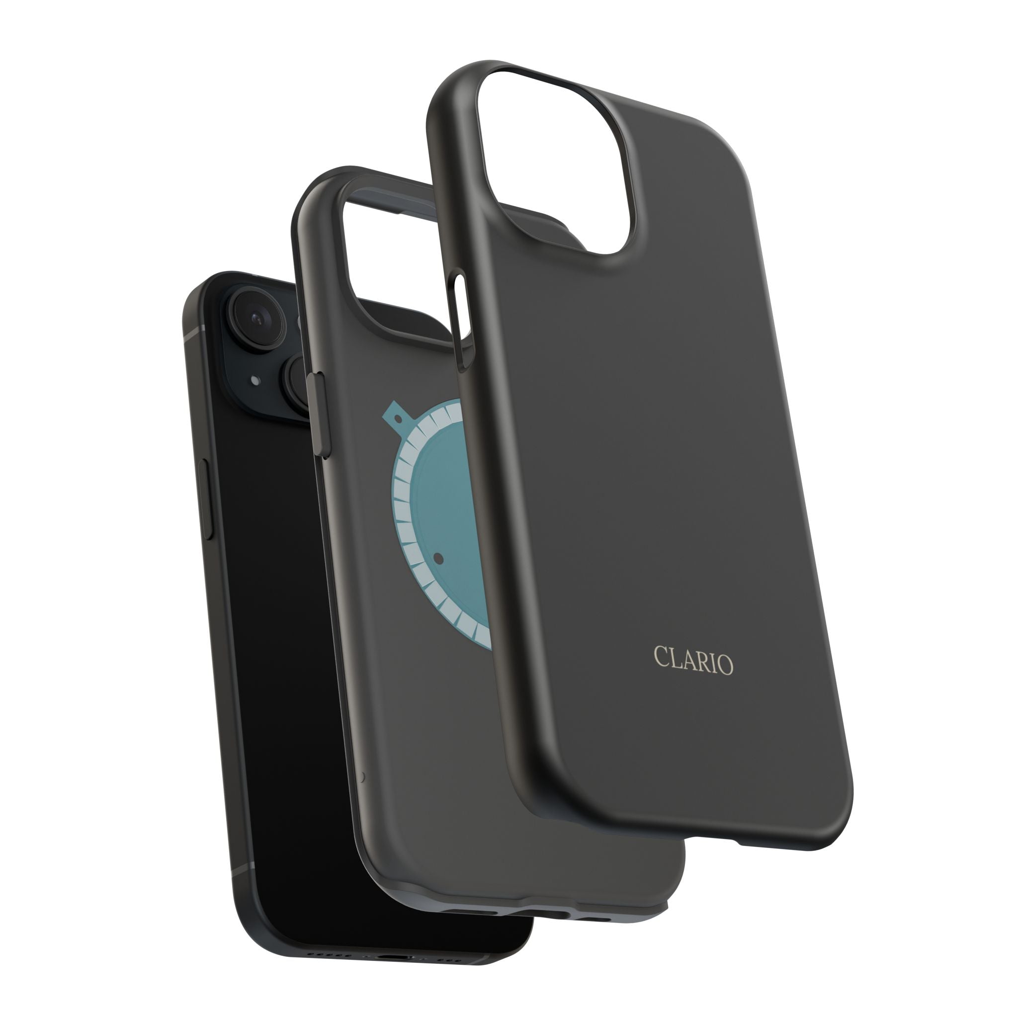The Classic Clario Phone Case | Black
