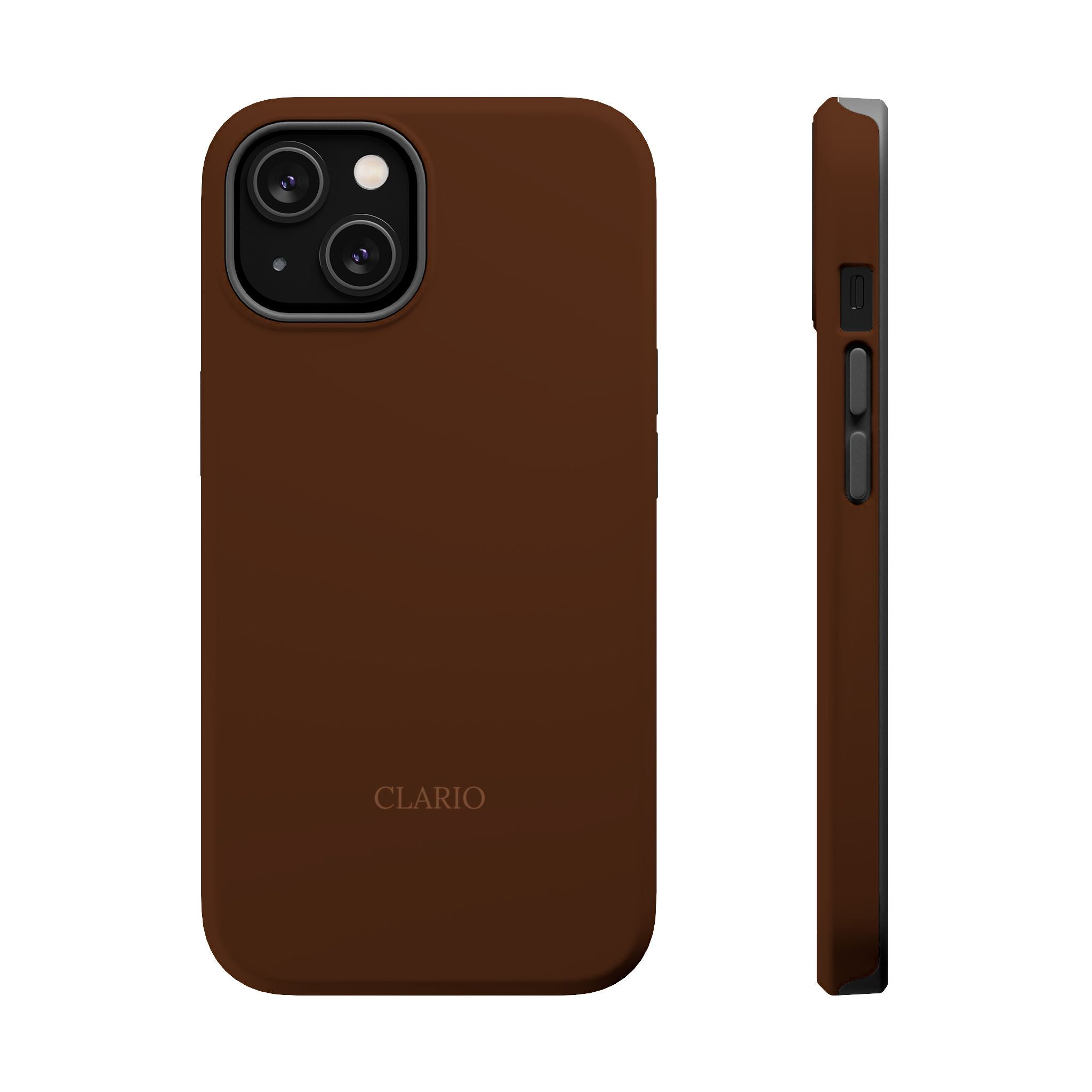 The Classic Clario Phone Case | Chocolate