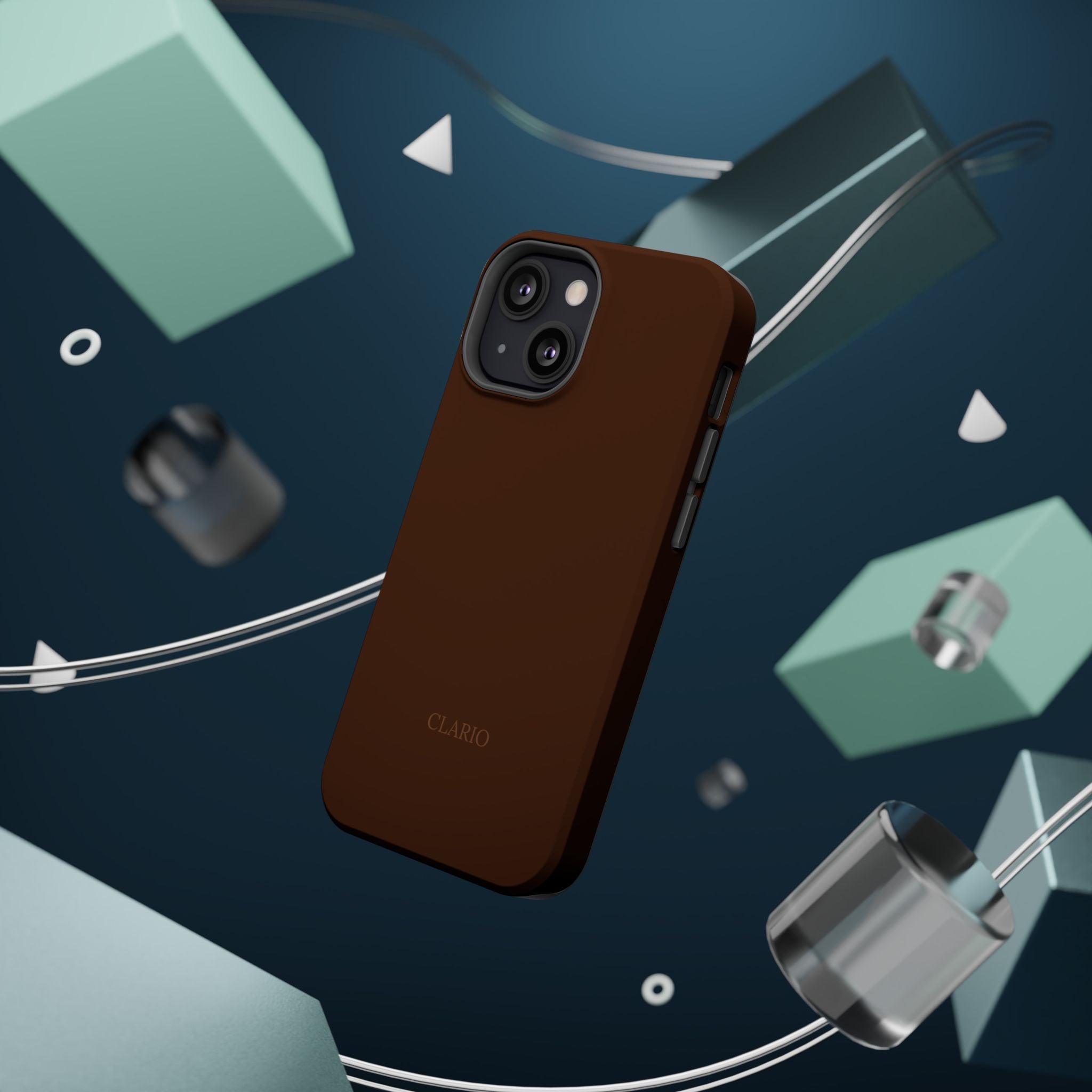 The Classic Clario Phone Case | Chocolate