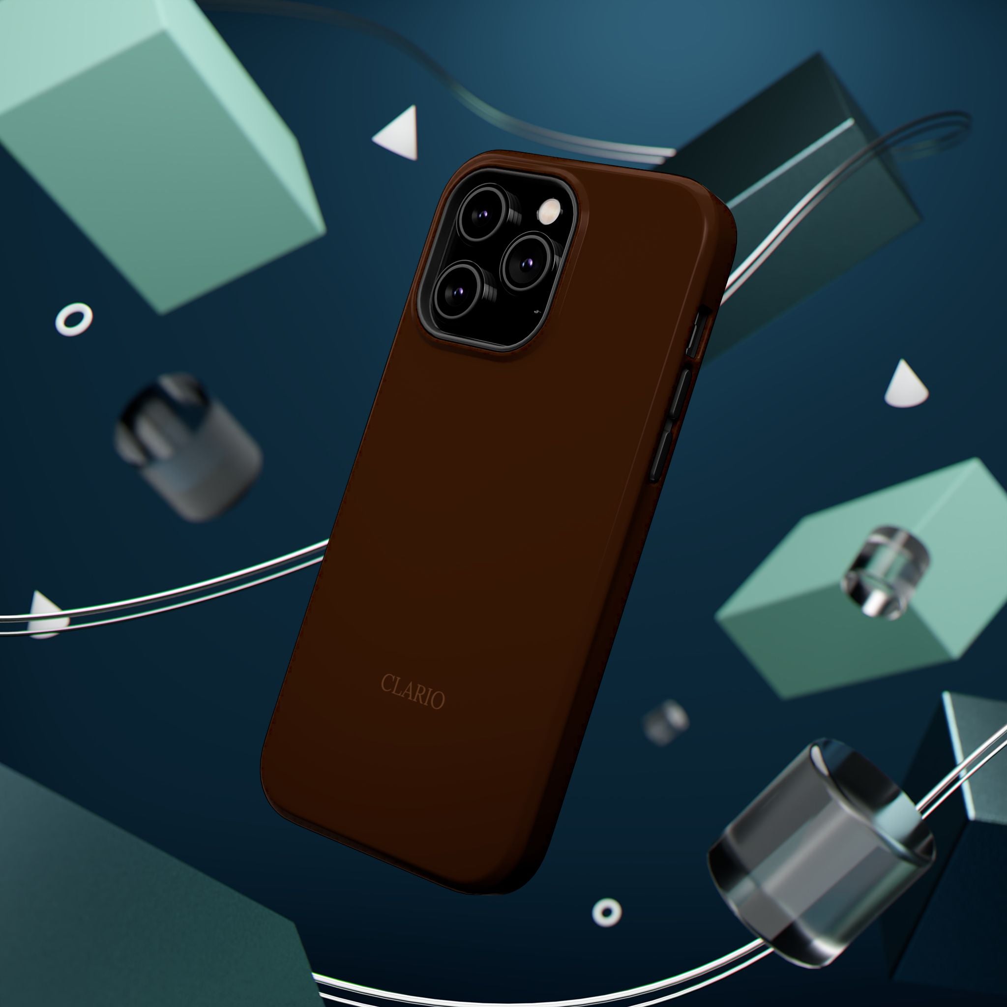 The Classic Clario Phone Case | Chocolate