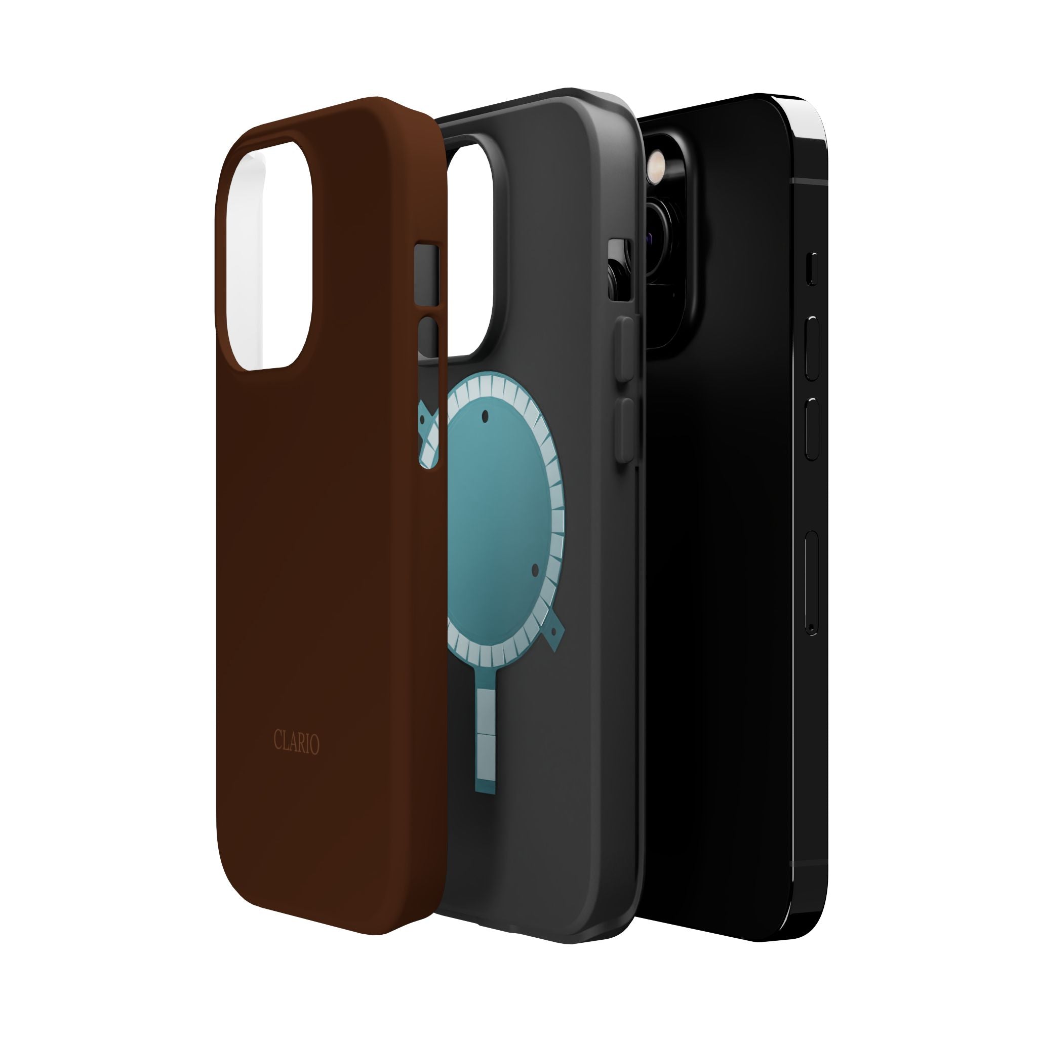 The Classic Clario Phone Case | Chocolate