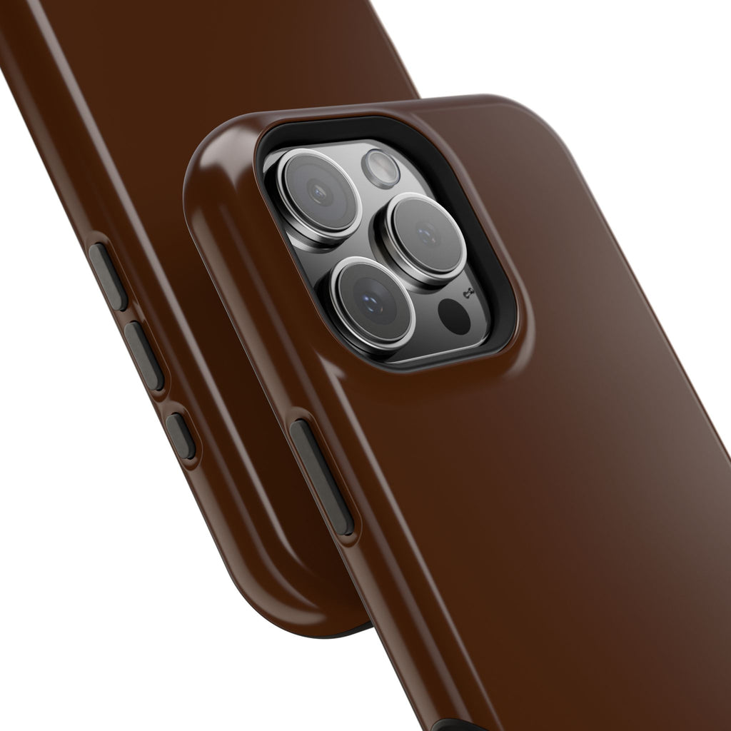 The Classic Clario Phone Case | Chocolate