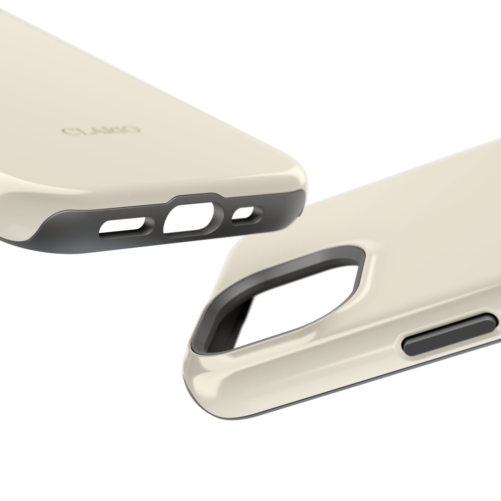 The Classic Clario Phone Case | Cream