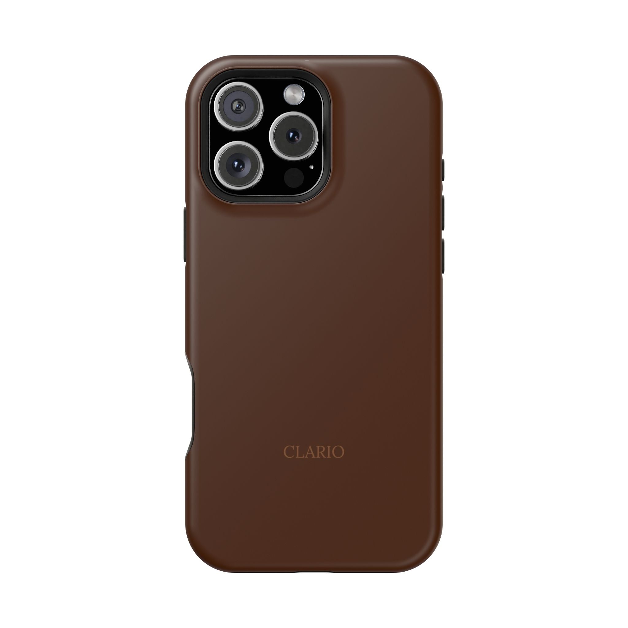 The Classic Clario Phone Case | Chocolate