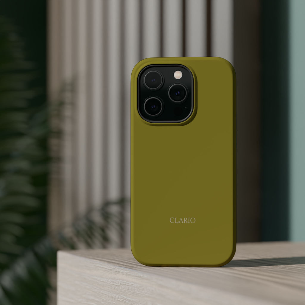 The Classic Clario Phone Case | Green