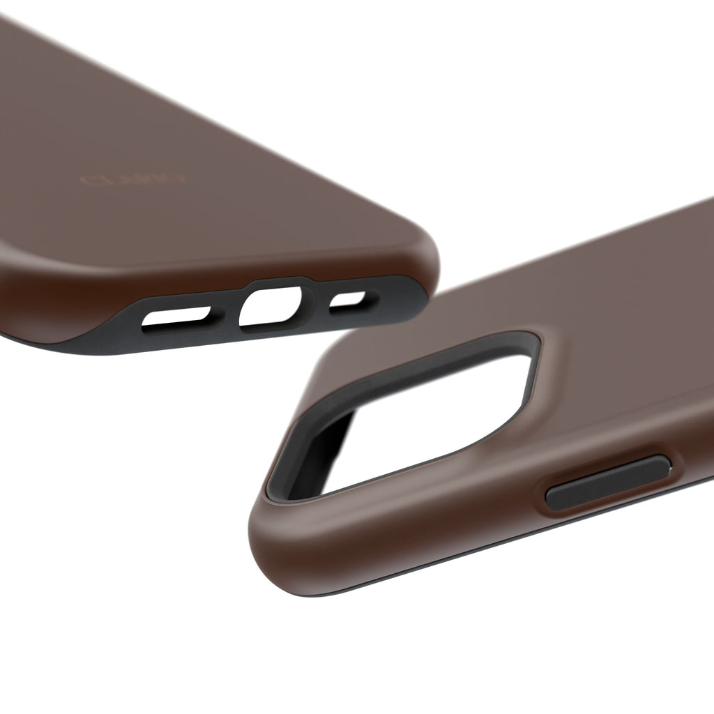 The Classic Clario Phone Case | Chocolate