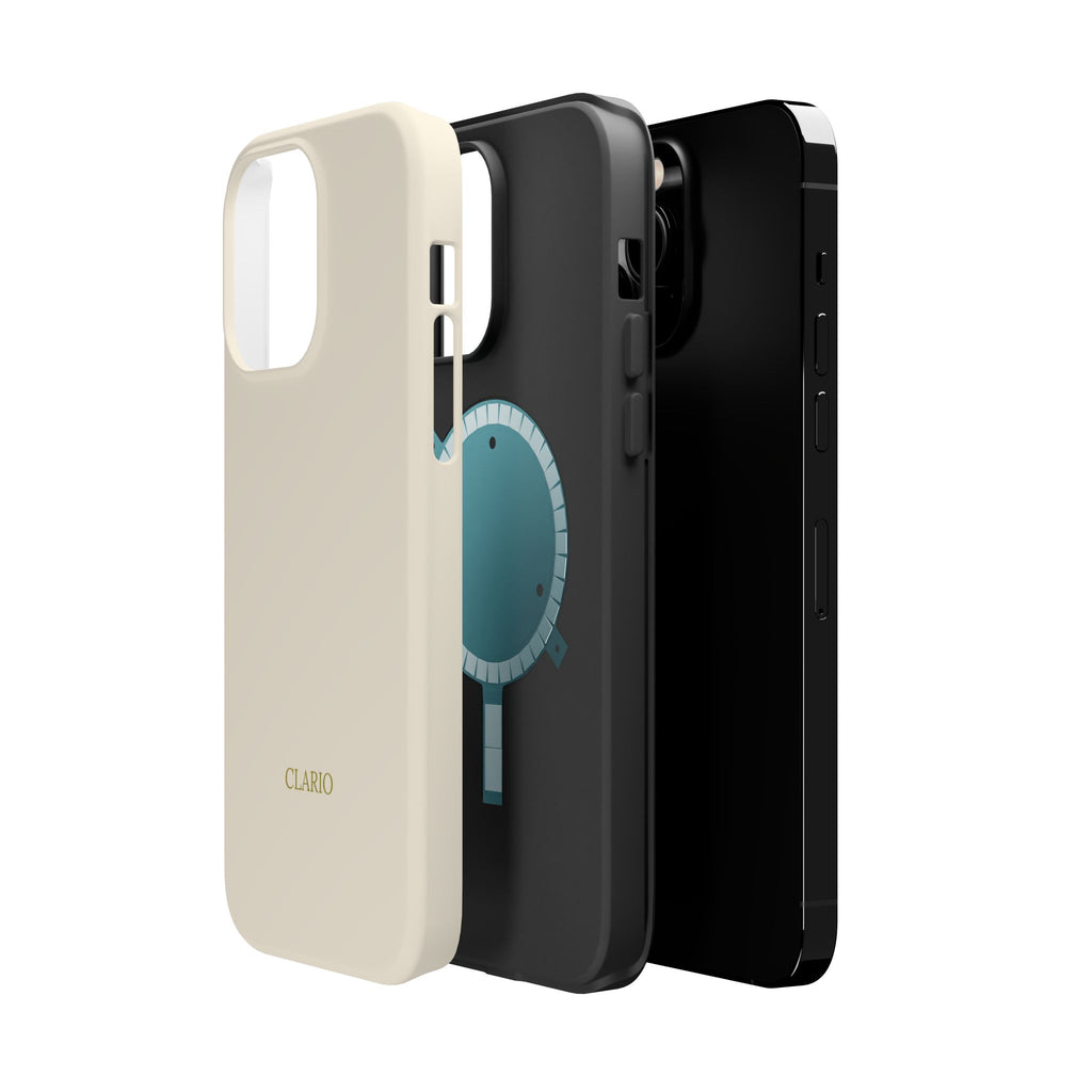 The Classic Clario Phone Case | Cream