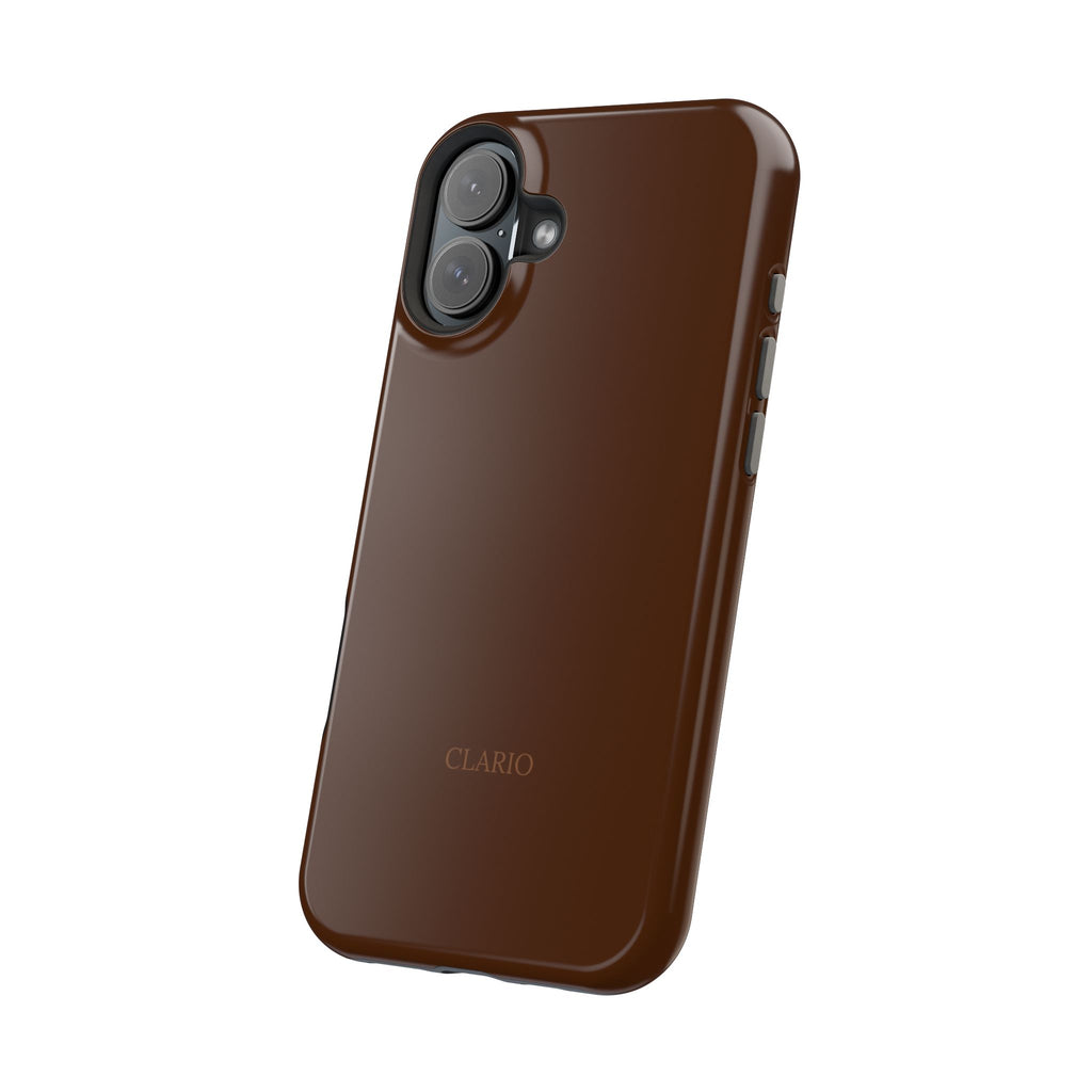 The Classic Clario Phone Case | Chocolate