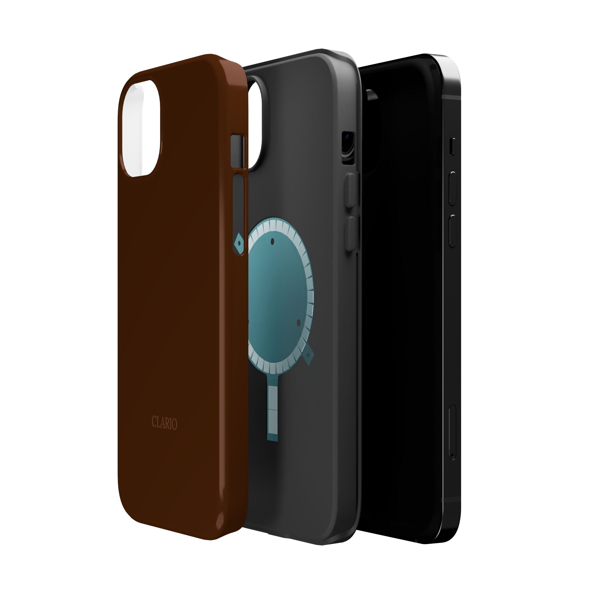 The Classic Clario Phone Case | Chocolate