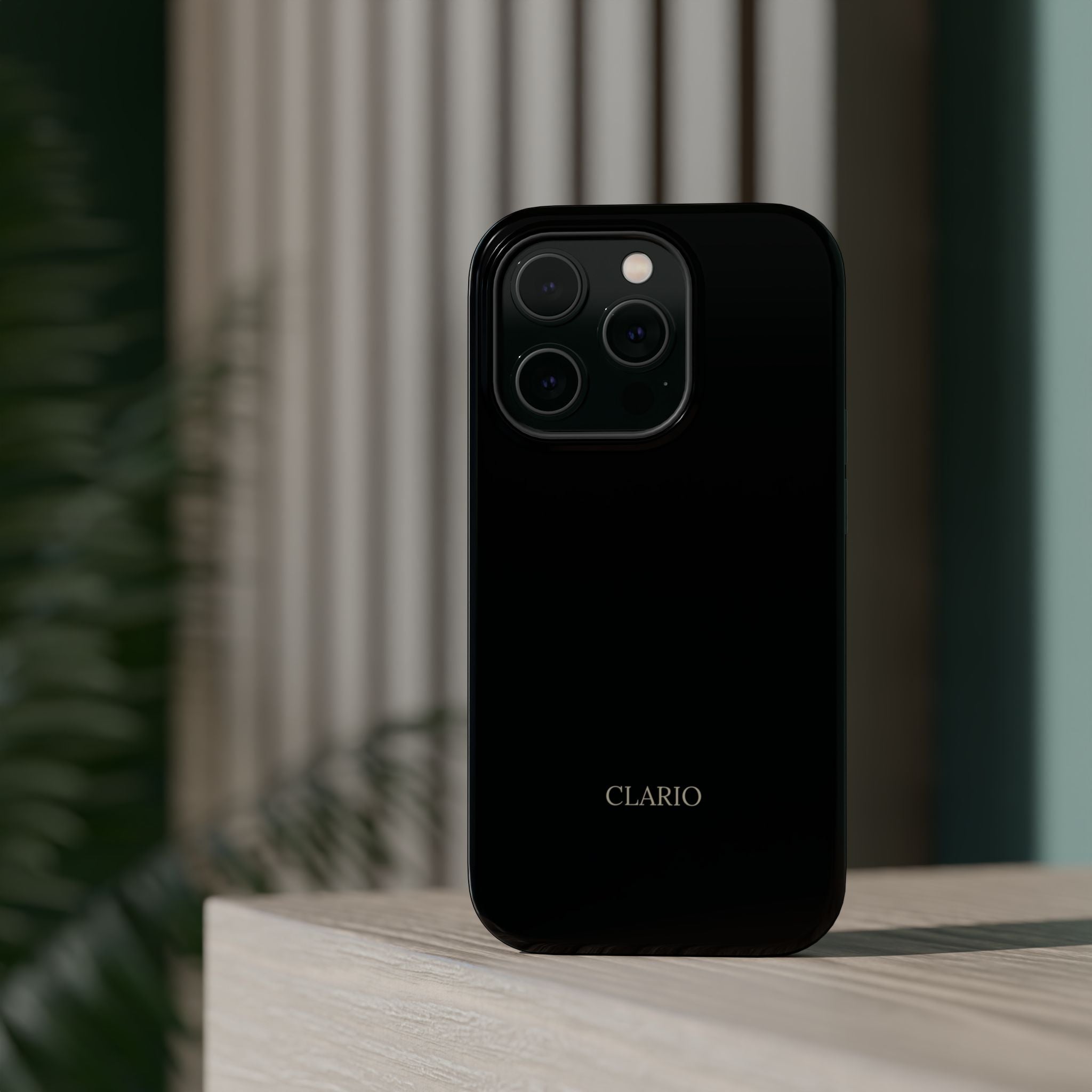 The Classic Clario Phone Case | Black