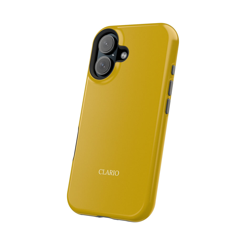 The Classic Clario Phone Case | Mustard