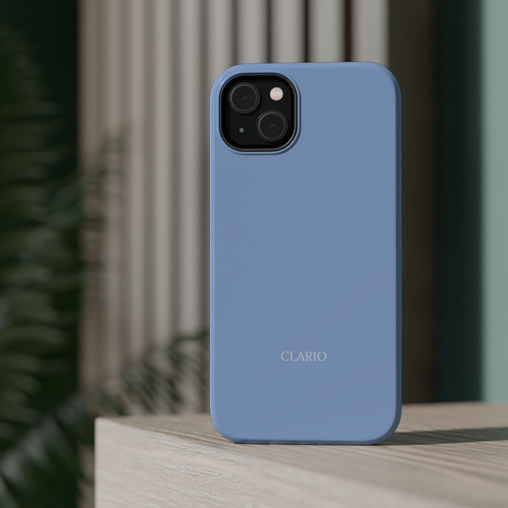 The Classic Clario Phone Case | Blue