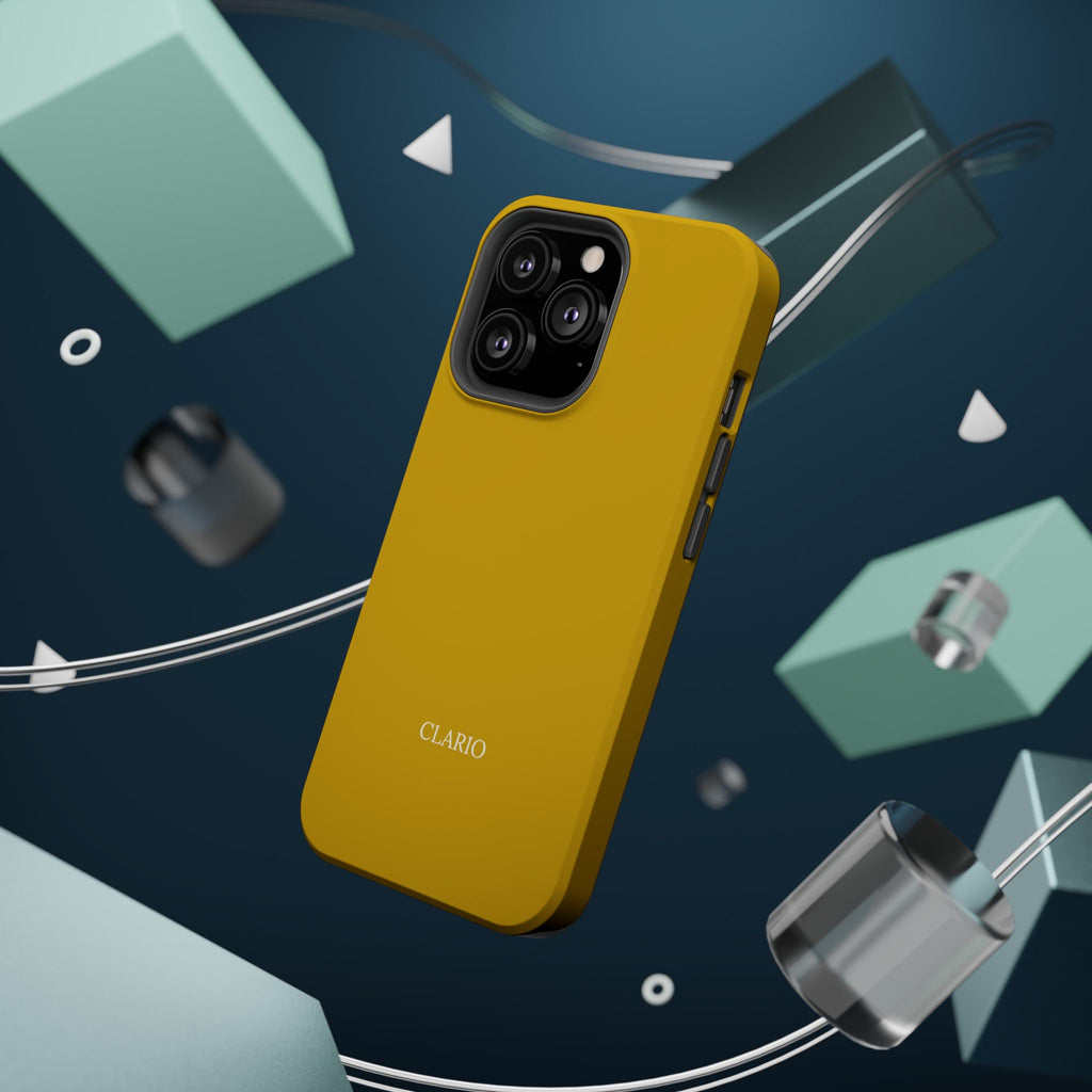The Classic Clario Phone Case | Mustard