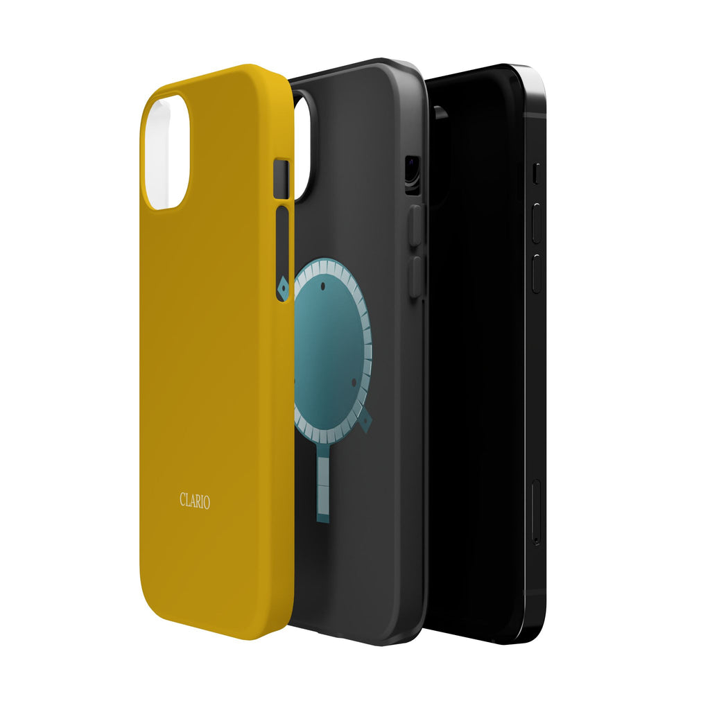 The Classic Clario Phone Case | Mustard
