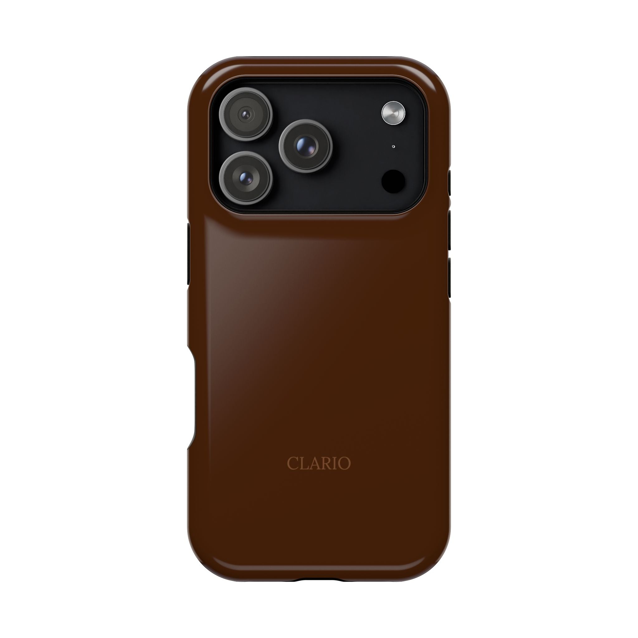 The Classic Clario Phone Case | Chocolate