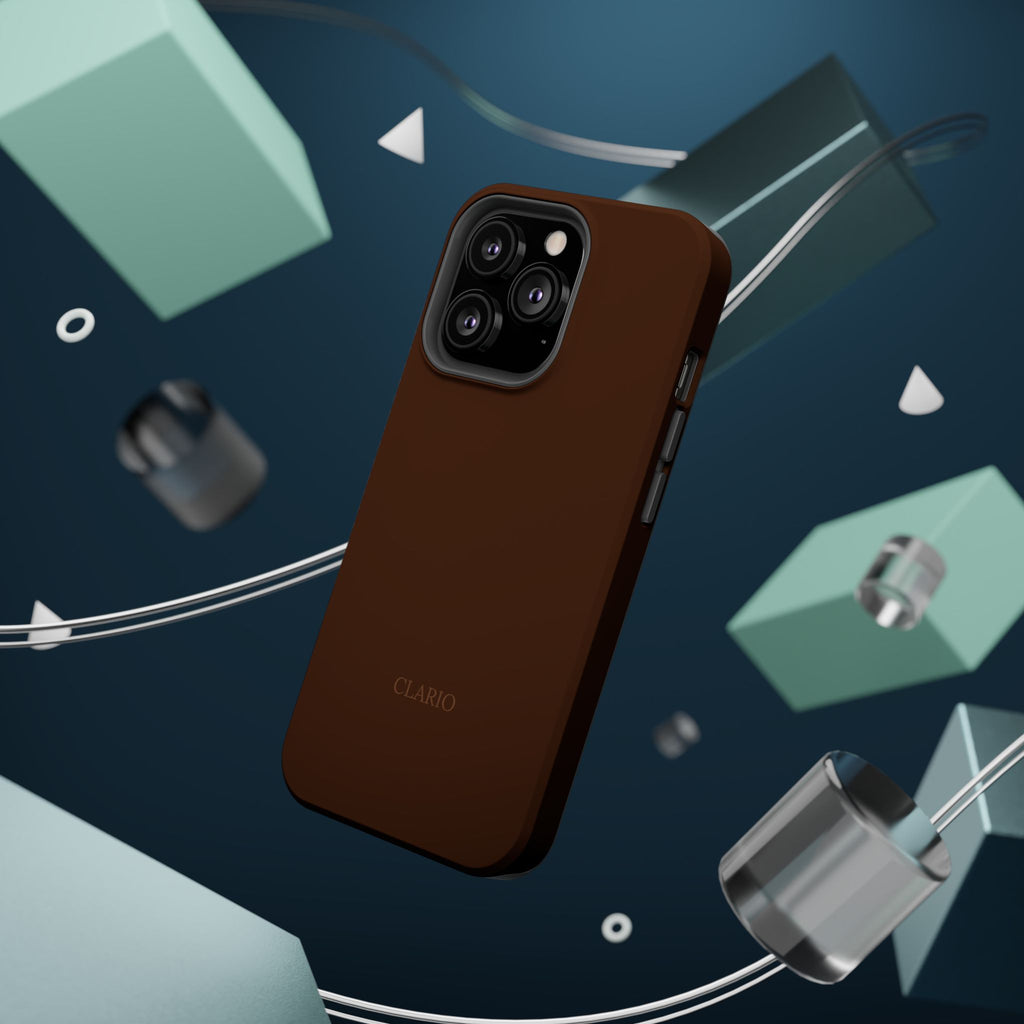 The Classic Clario Phone Case | Chocolate