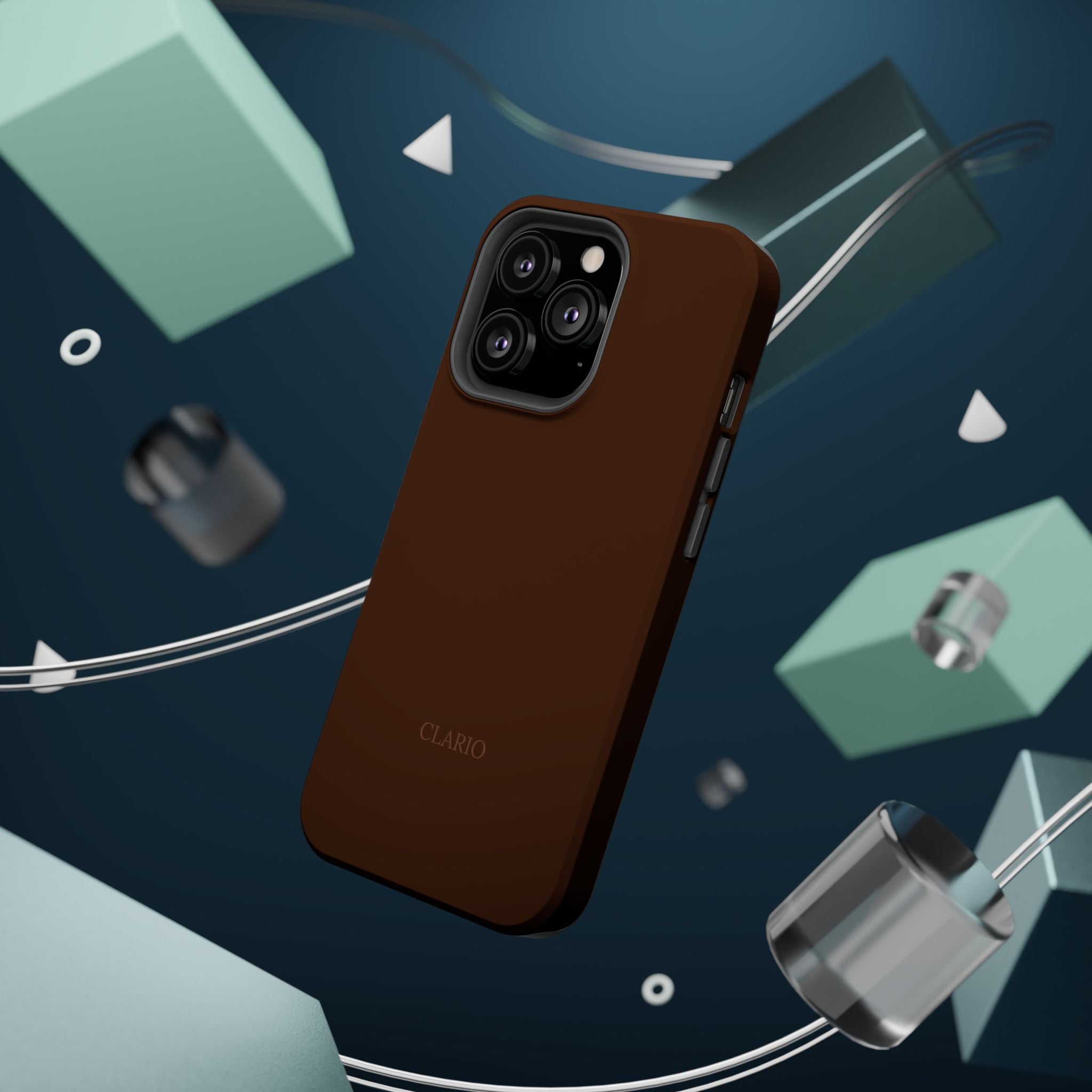 The Classic Clario Phone Case | Chocolate