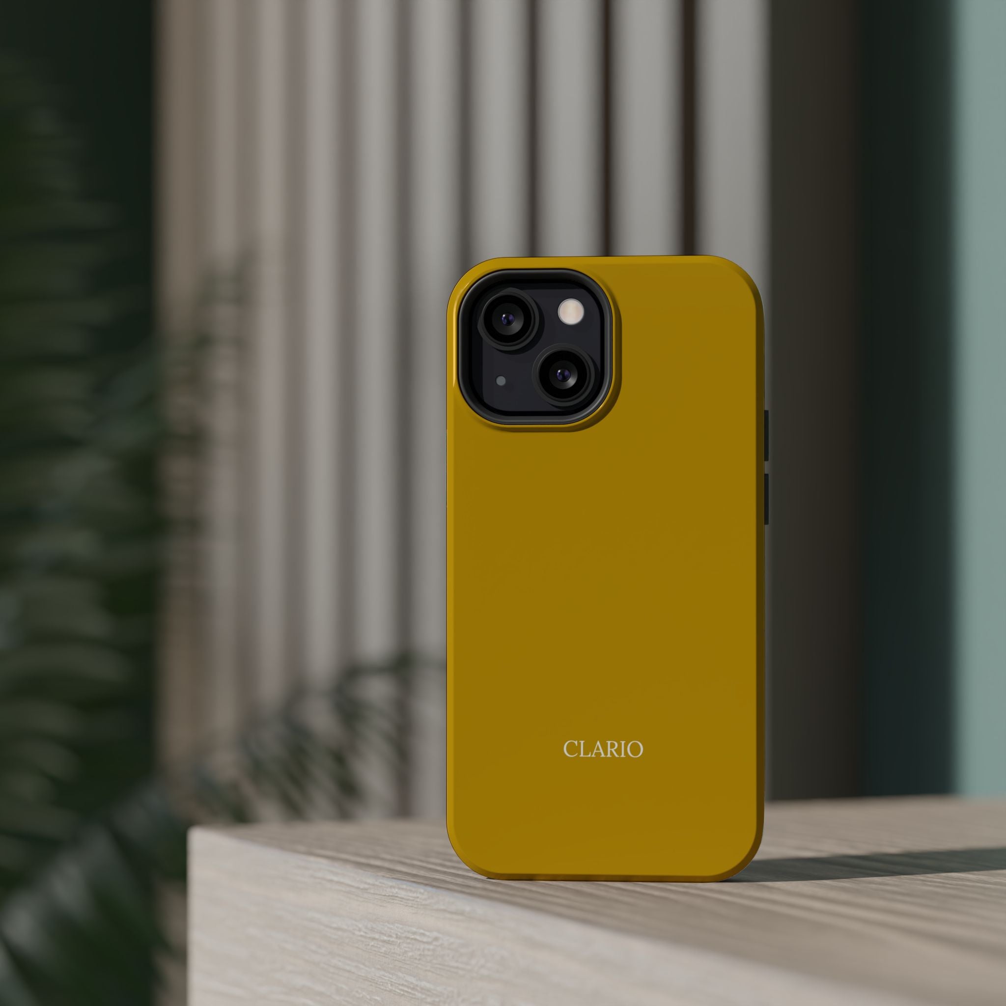 The Classic Clario Phone Case | Mustard