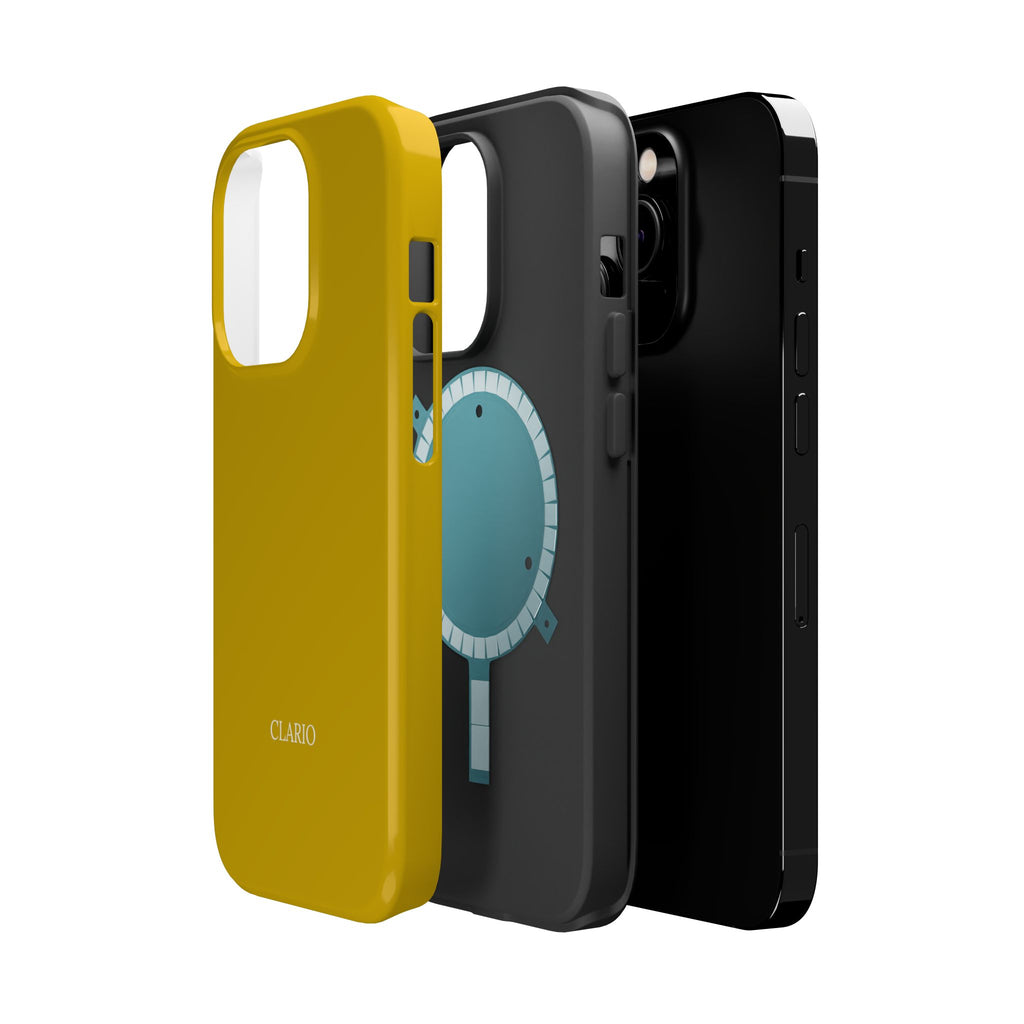 The Classic Clario Phone Case | Mustard