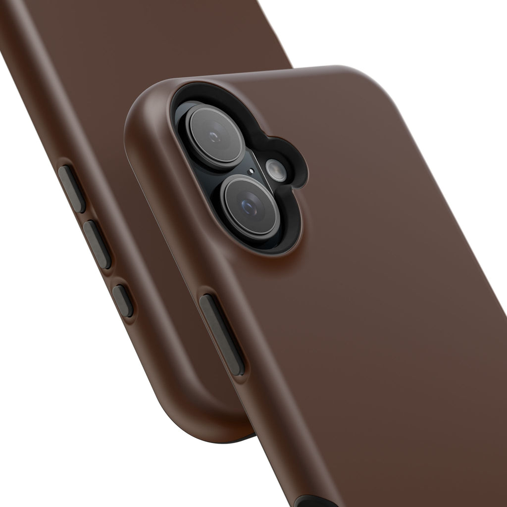 The Classic Clario Phone Case | Chocolate