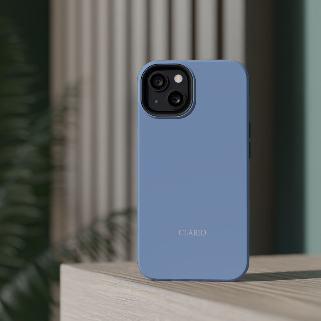 The Classic Clario Phone Case | Blue